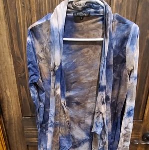 Tie dye cardigan